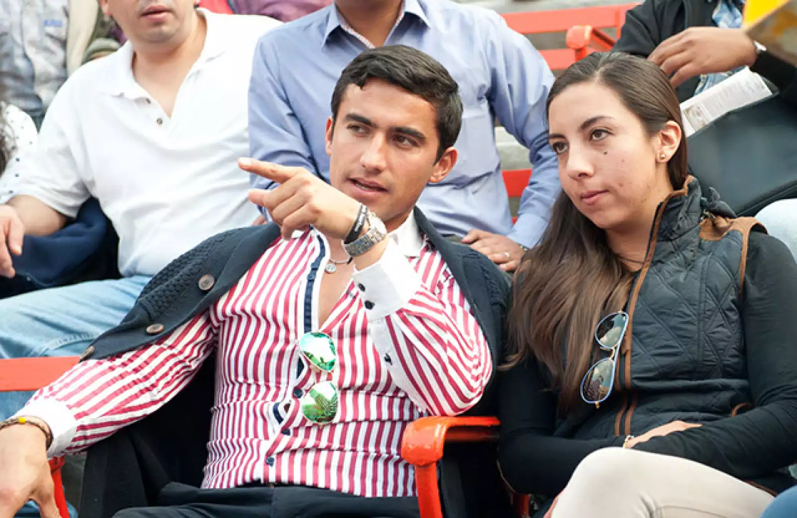 David Aguilar y Daniela Mendoza