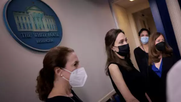 Angelina Jolie Meets With White House Officials On Reauthorization Of Violence Against Women Act