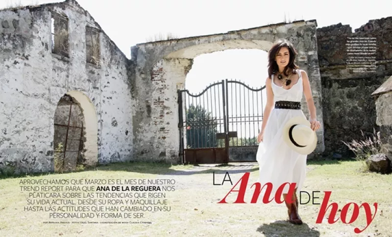 Quedarse en casa, comer un poco de todo y siempre estar organizada son algunas de las cosas que más gustan a la actriz mexicana, quien platicó con la revista de moda sobre su estilo de vida.