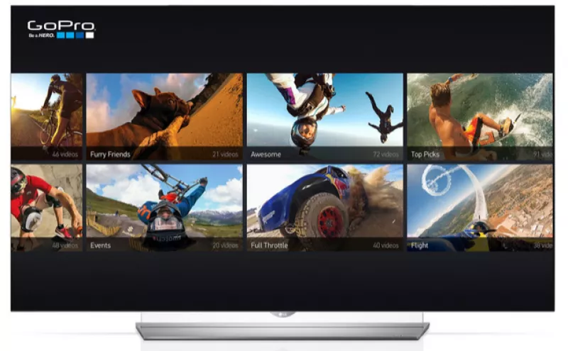 LG también anunció la expansión de su portafolio de pantallas OLED Curvas. (Foto: Tomada de ces2015.lgnewsroom.com)