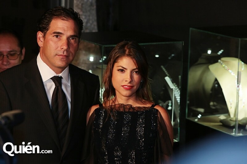 Pablo Escudero y Sylvana Beltrones en la gala.