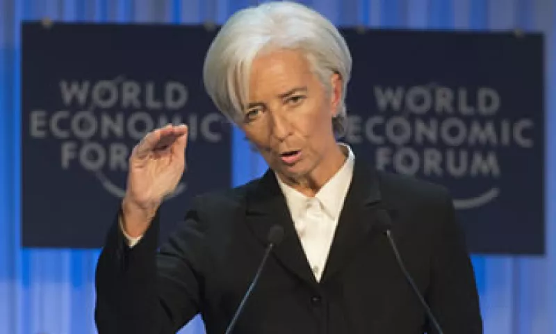 Lagarde destacó las decisiones económicas tomadas por los gobiernos de las principales áreas económicas del mundo. (Foto: AP)