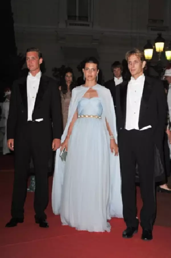 Pierre junto a sus hermanos mayores, Carlota y Andrea Casiraghi, quien acaba de tener un hijo con Tatiana Santo Domingo.