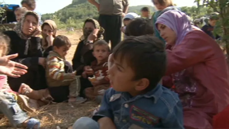 Siria - refugiados - periodista CNN