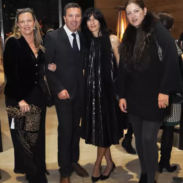 Alejandra Díaz Conde,Rafael Micha,Abase Mirvali y Marcela Aguilar y Maya