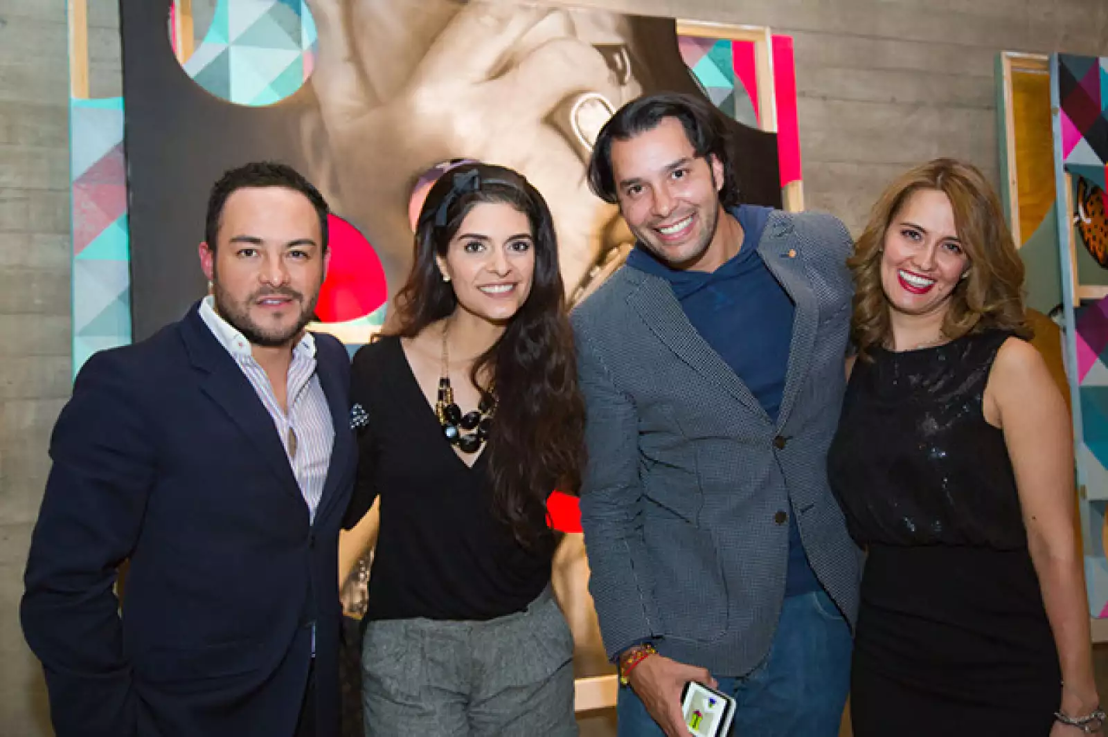 Miguel Verduzco, Farah Abud, Jorge Echenique y Mónica Salmón