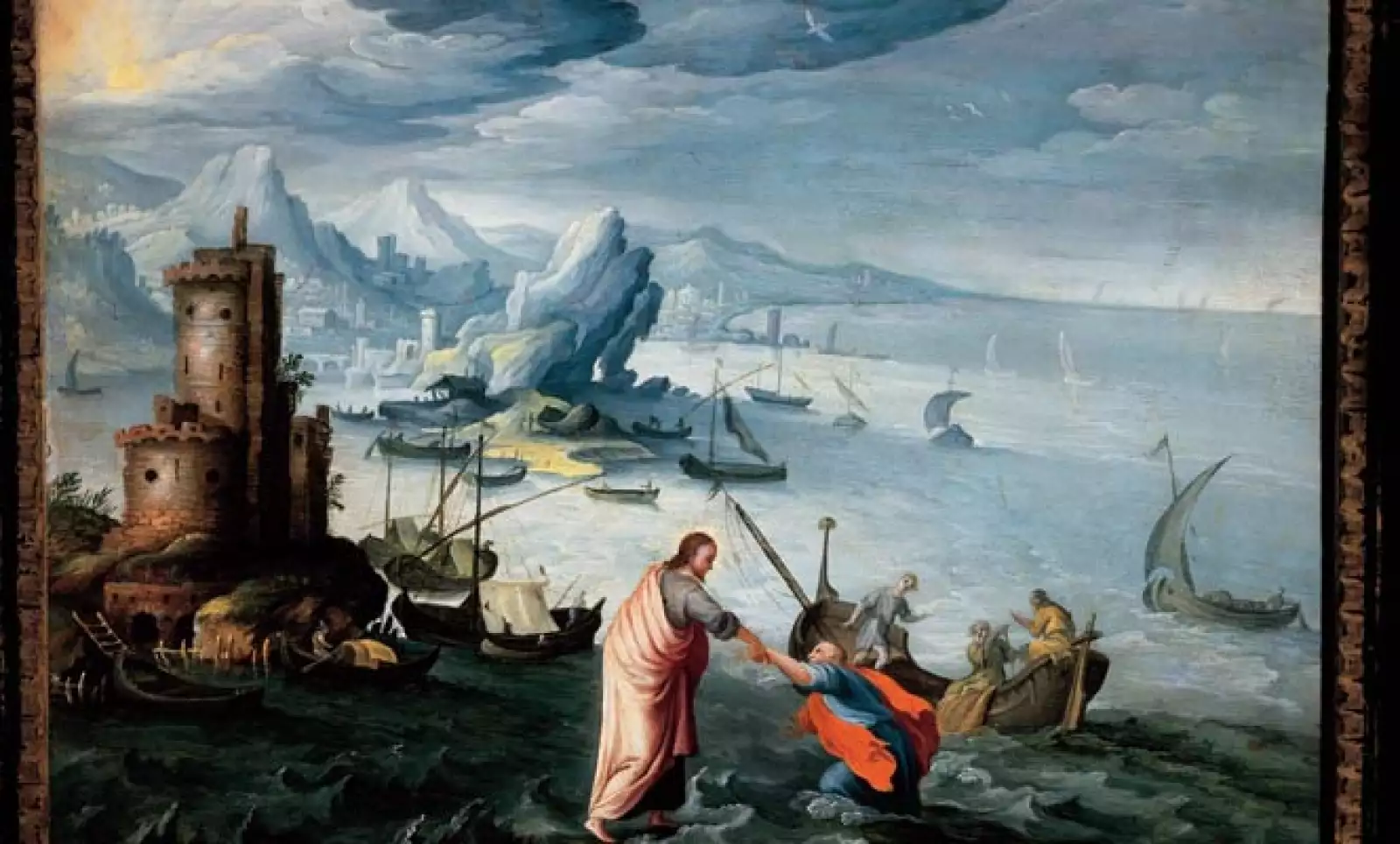 Autor: Anónimo Flamenco. Material: Óleo sobre lámina de cobre. Tamaño: 23 x 29 cm. Origen: Catedral de Puebla, México. Reproducción autorizada por el Instituto Nacional de Antropología e Historia.