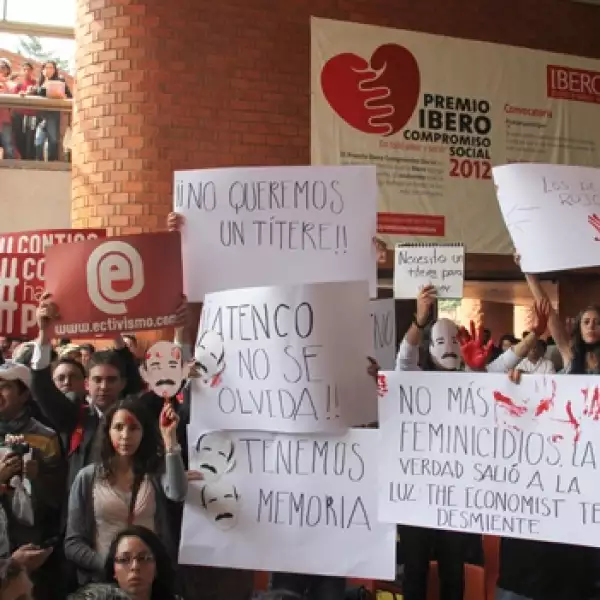 iberoamericana, elecciones, manifestaciones, atenco