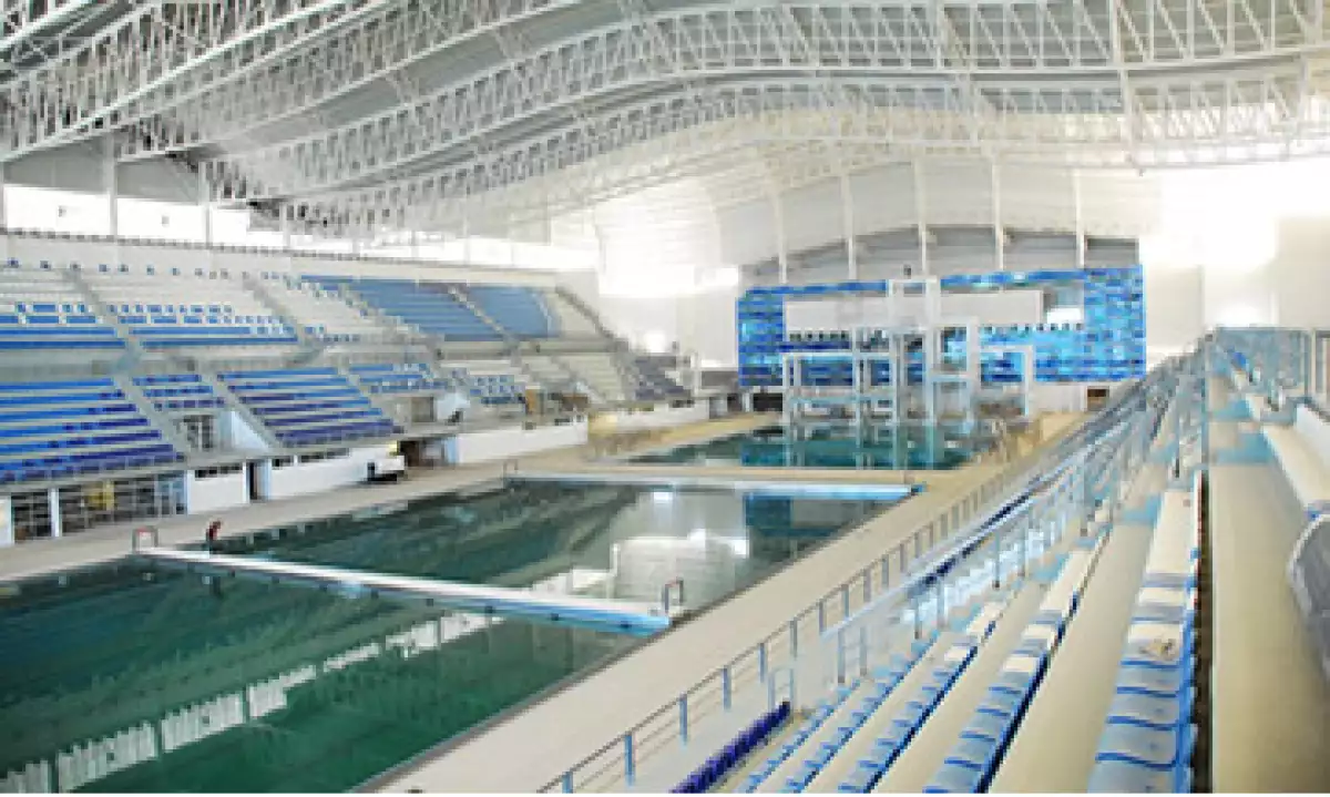 El Centro Acuático está listo para recibir a los deportistas de Guadalajara 2011. (Foto: Cortesía COPAG)