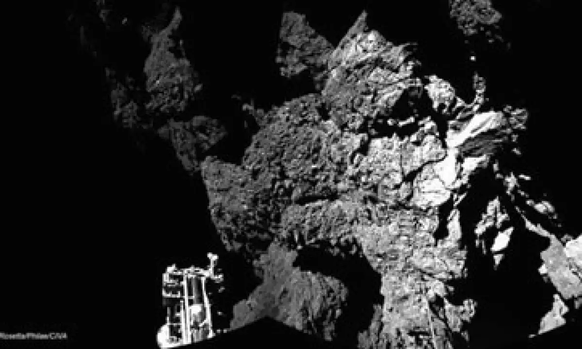 Philae se convirtió en noviembre en la primer sonda en aterrizar en un asteroide (Foto: Twitter/Philae2014)