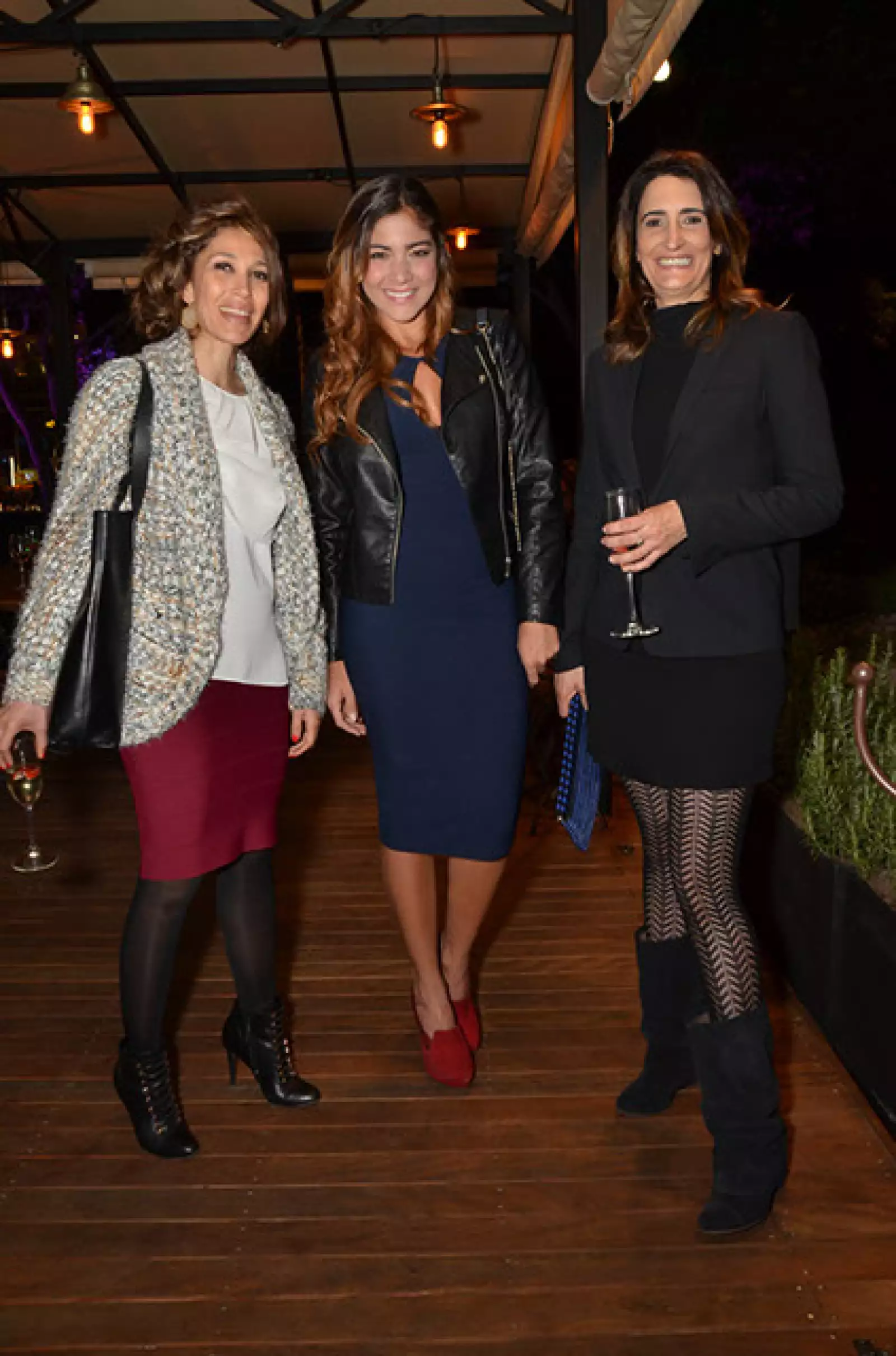 Karen Guedimin,Erika Fernández y Mariela Cortina.