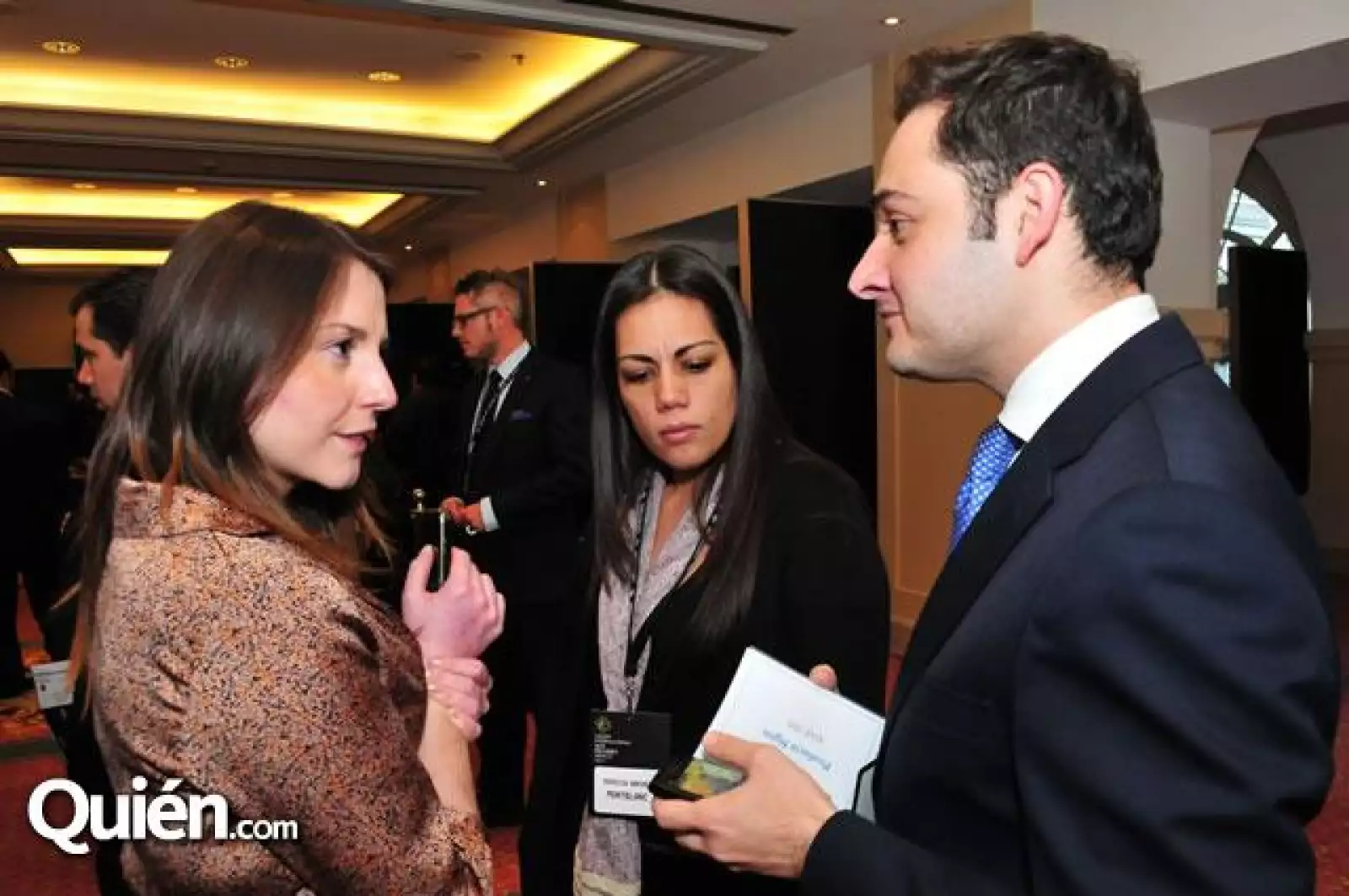 Nadia Zaratuza,Patricia Ramírez y German Gallego