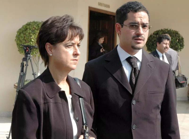 CECILIA OCELLI Y SU HIJO EMILIANO SALINAS OCELLI