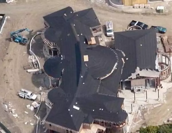 Así luce la futura casa West-Kardashian.