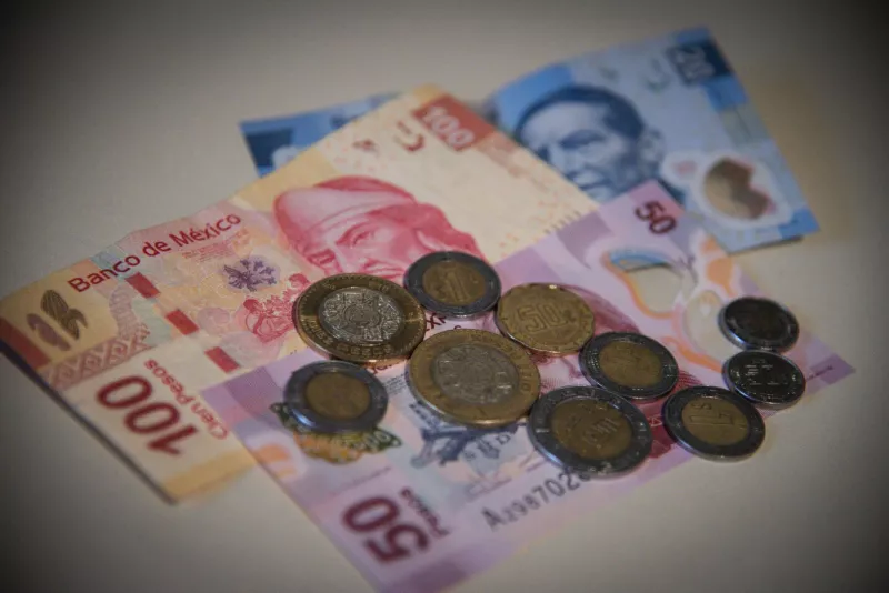 monedas y billetes mexicanos 
