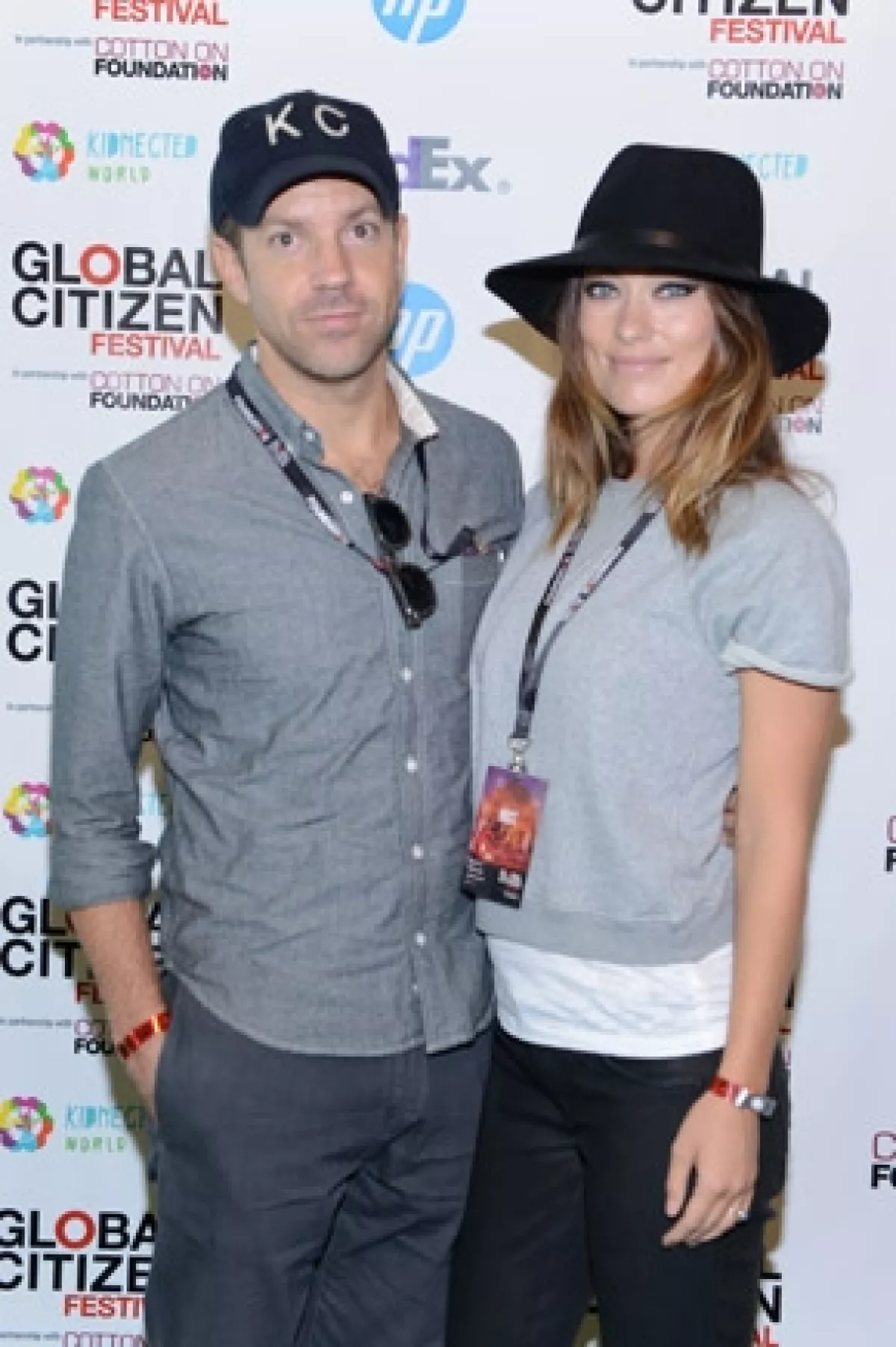 La actriz de 29 años y su pareja Jason Sudeikis se convertirán en padres próximamente, según informó su representante.