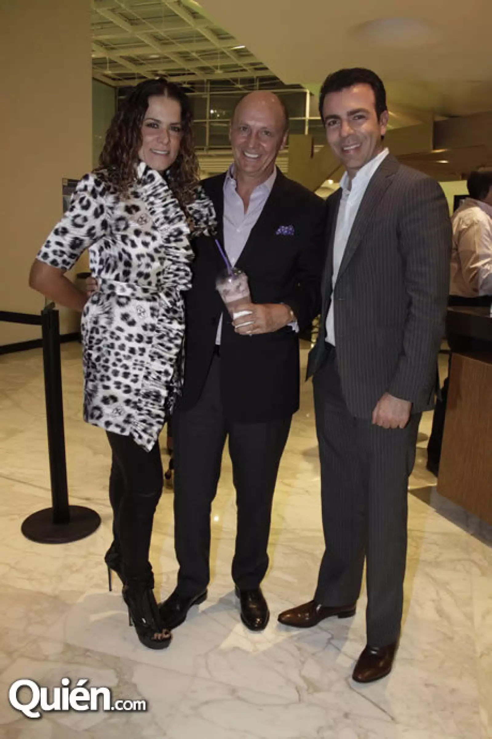 Mónica Phillipson, Enrique Maza y Alejandro Ramírez