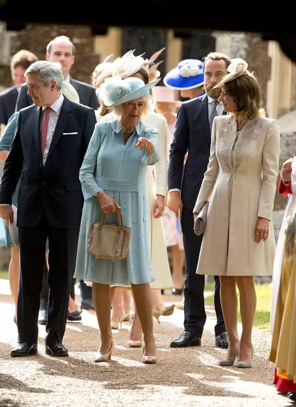 Michael Middleton, Camila Parker, James Middleton y Carole Middleton