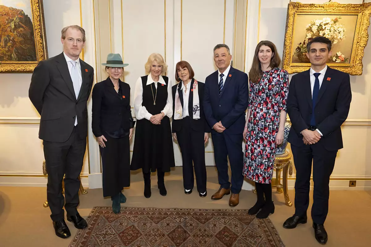 Audiences With Queen Camilla At Clarence House