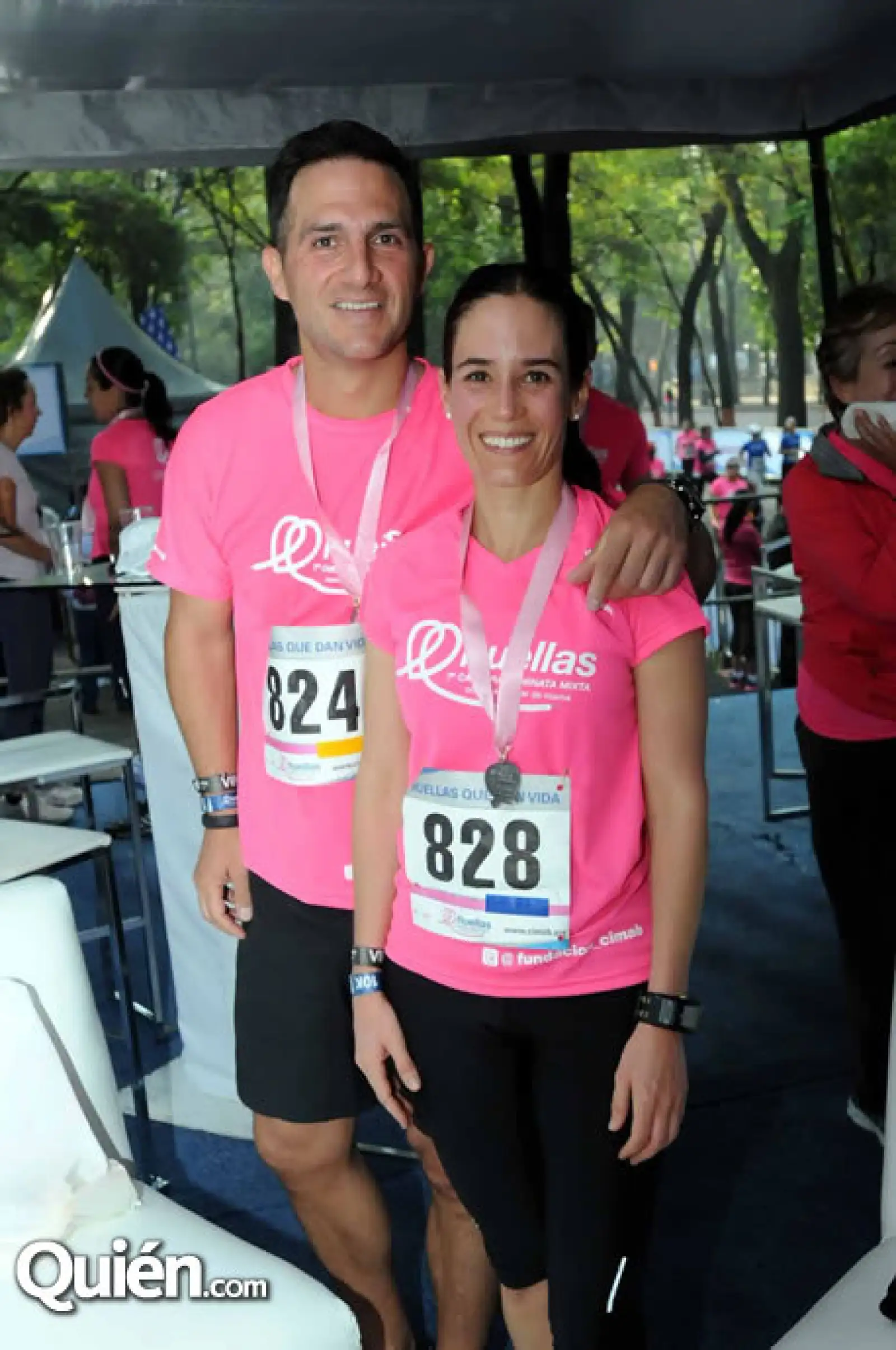 Hugo de la Barreda, Mariana Quinzanas