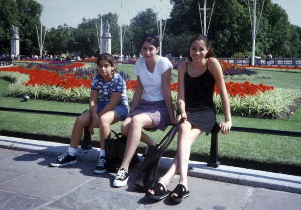 Meghan Markle en su infancia.