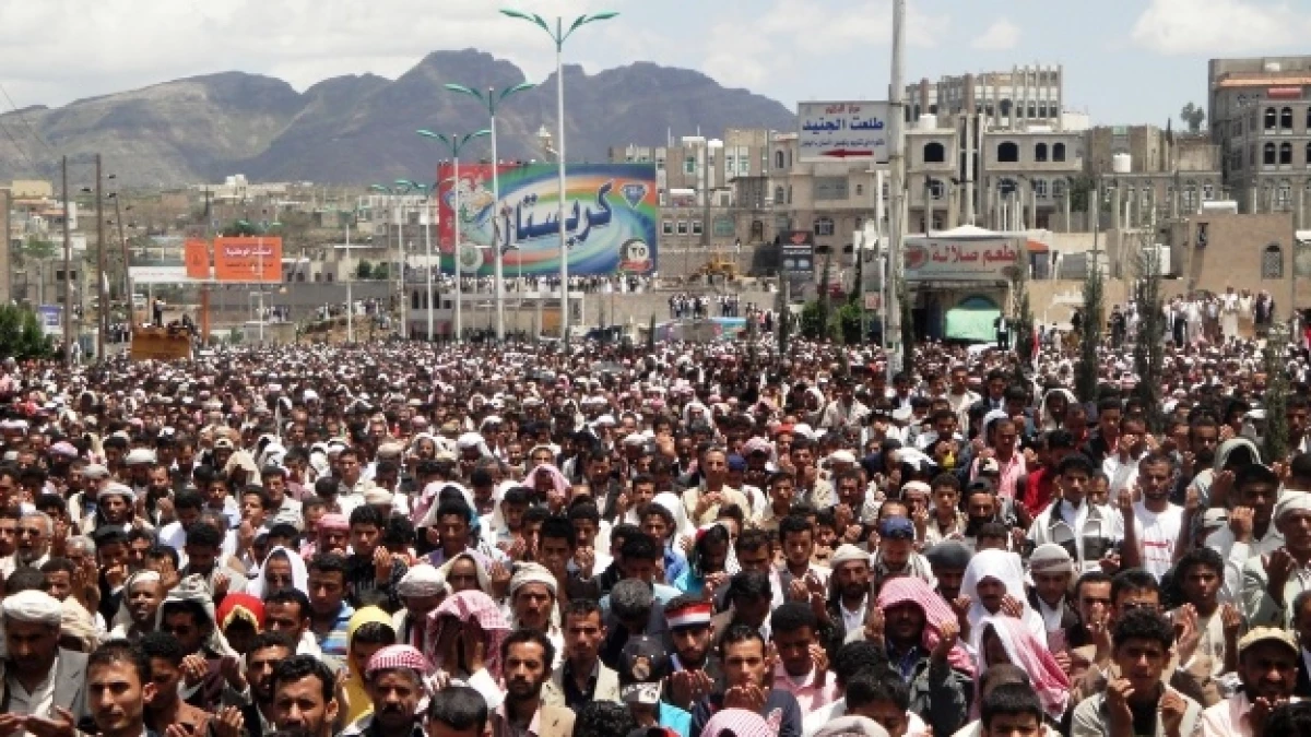 Protestas en Yemen
