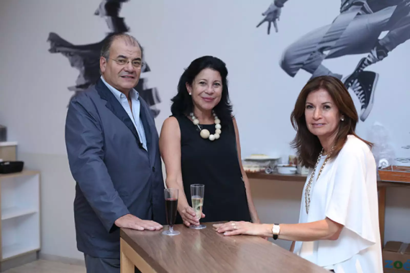 Juán Gaspar de Alba, Laura Gaspar de Alba y Yolanda Morosoli