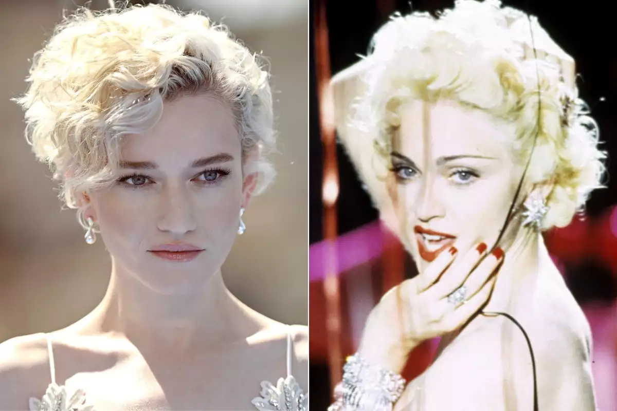 Julia Garner y Madonna