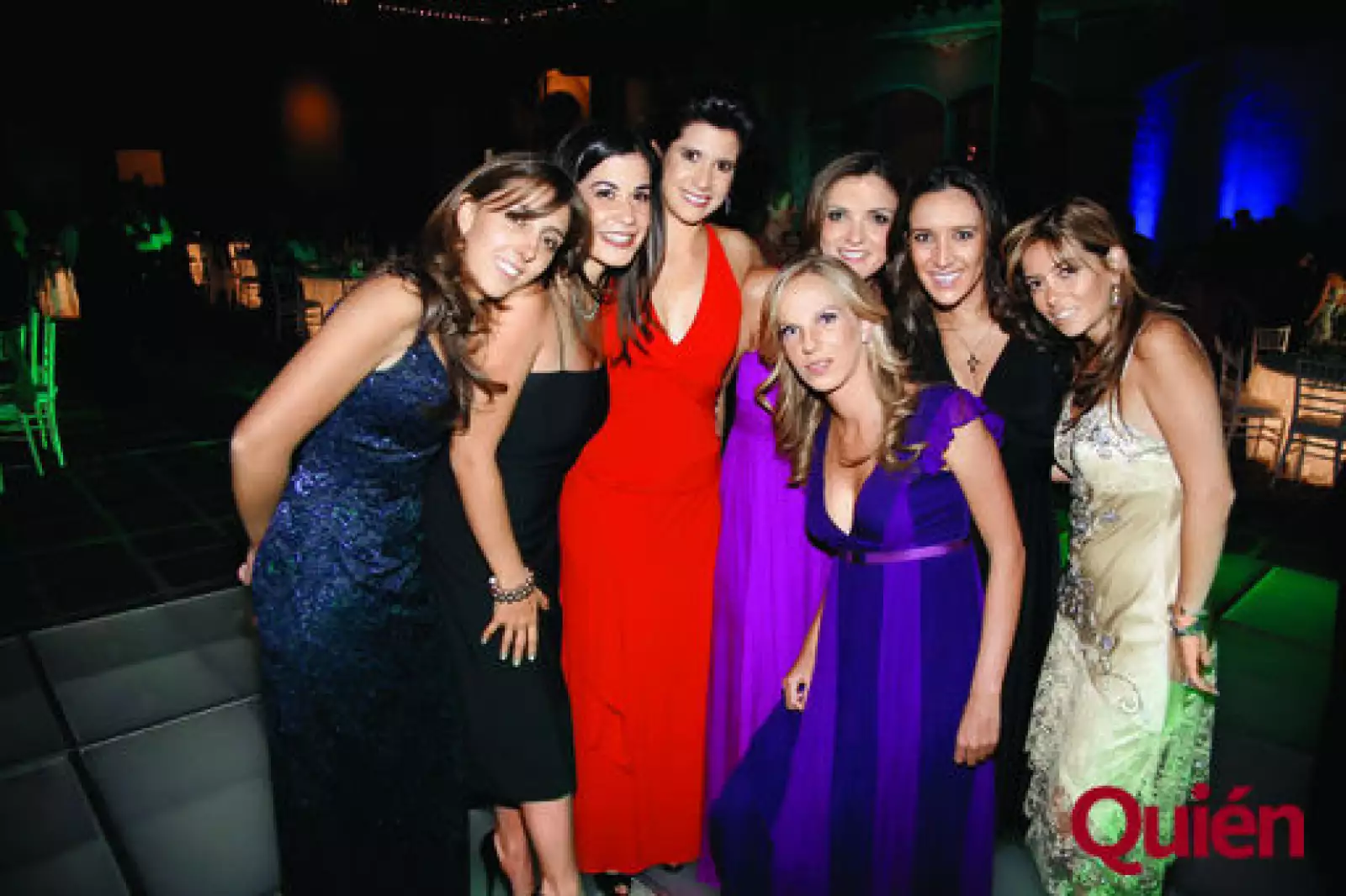 Gabriela Labrador, Mariana Arrubarena, María Gilardi, Pilar Huerta, Luisa García, Beatriz Tamez, Andrea Cuevas