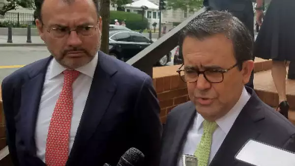 Ildefonso Guajardo y Luis Videgaray