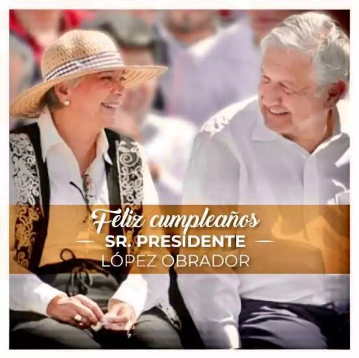 AMLO recibe felicitaciones por su cumpleaños 69