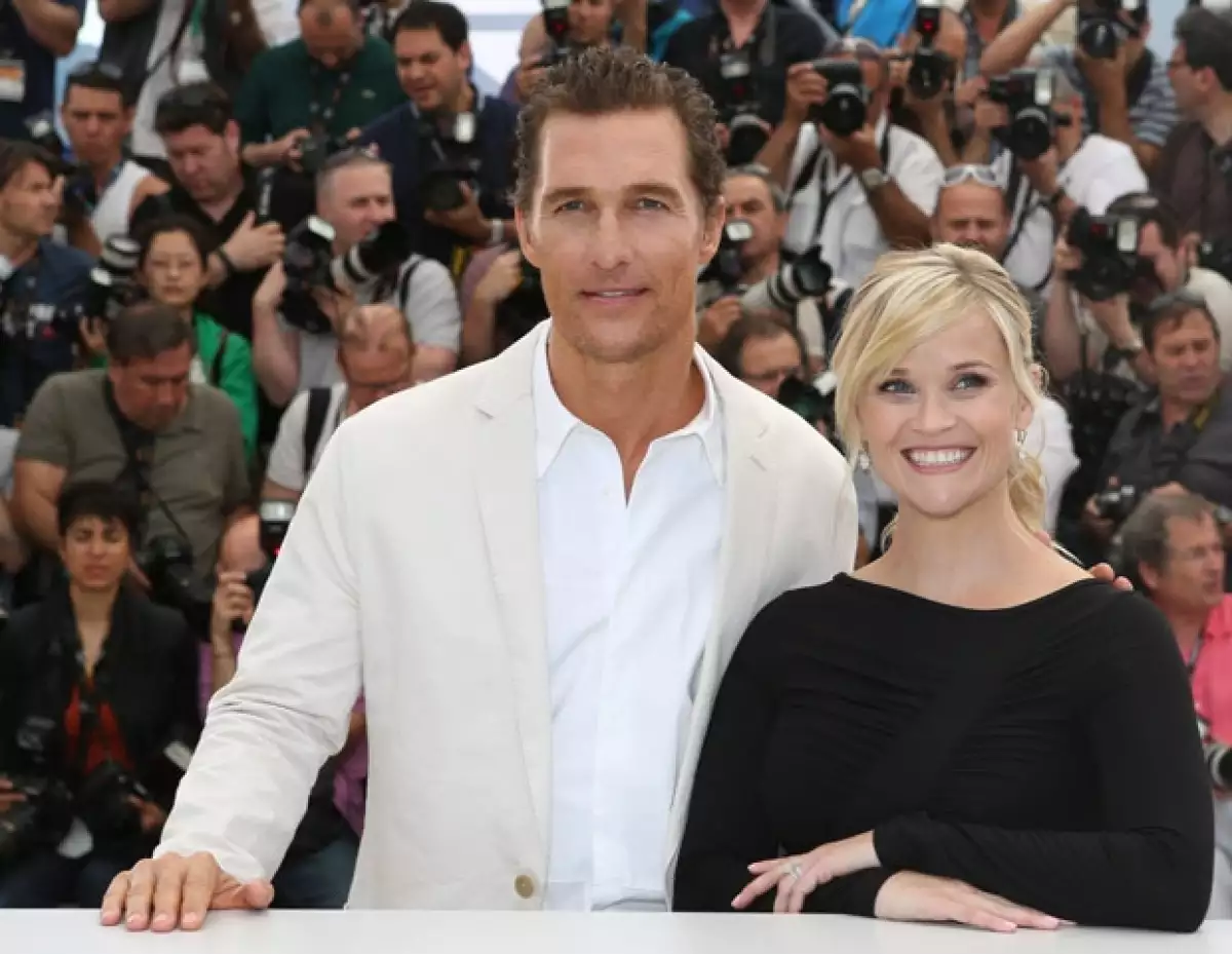 Matthew y Reese filmaron la película "Mud" en el río Mississippi, donde sus criaturas se divirtieron en la naturaleza.