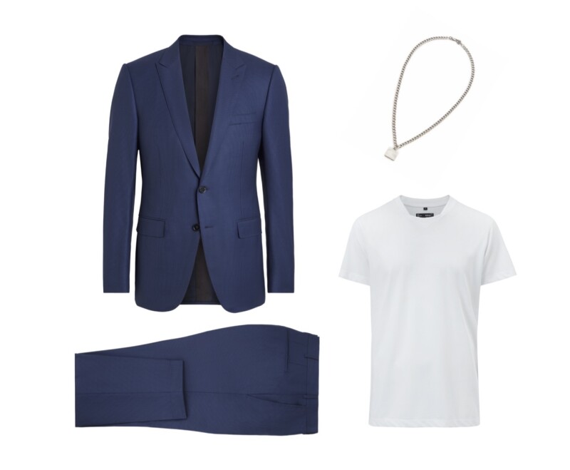 traje navy
