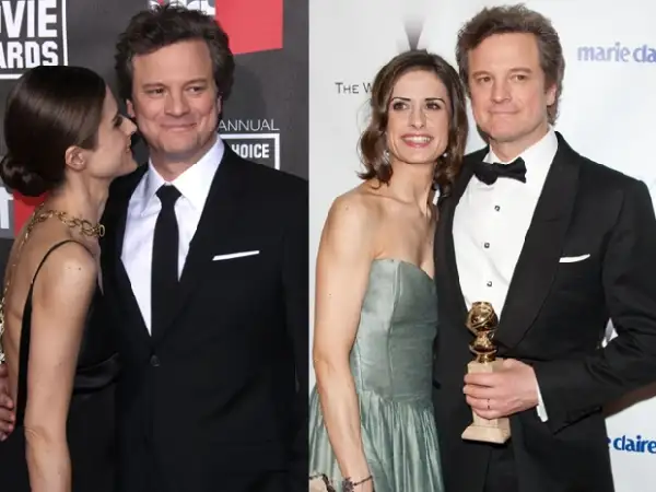 Colin Firth y su esposa Livia Giuggioli