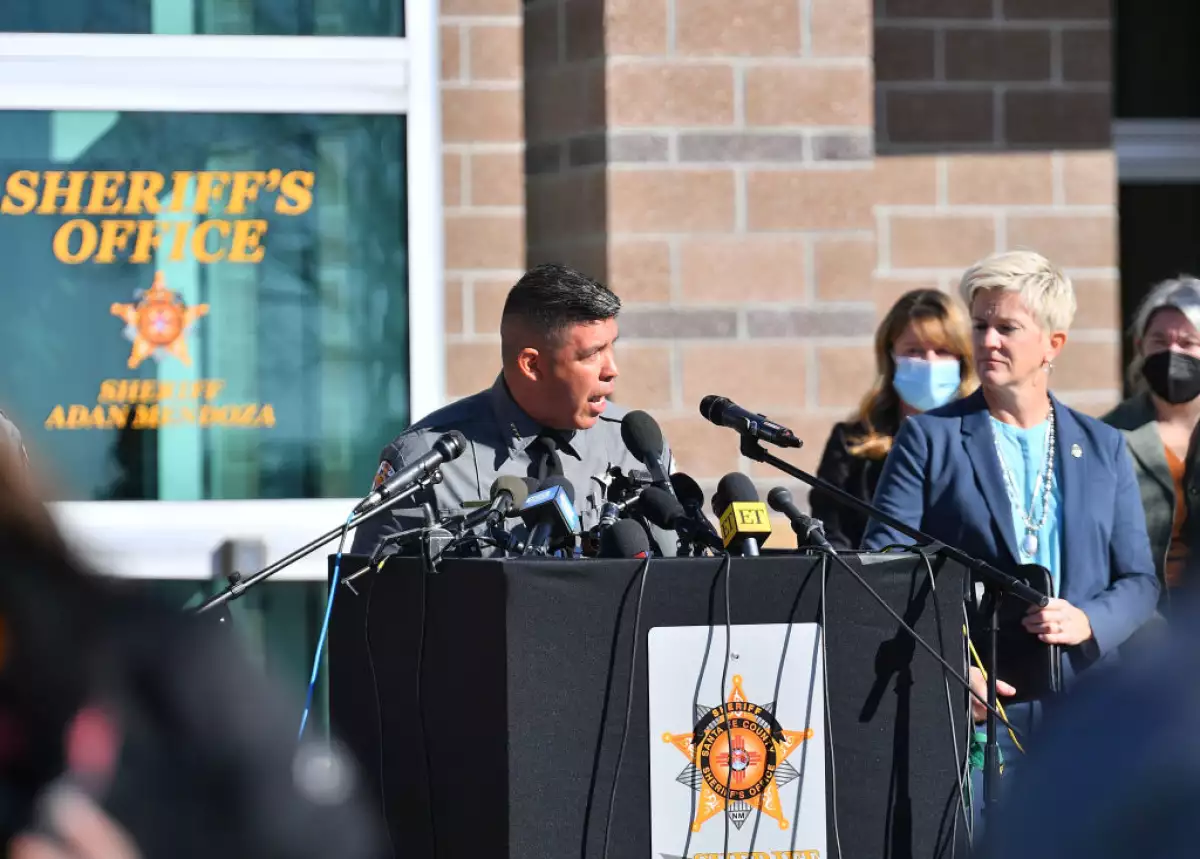 Santa Fe County Sheriff's Office Holds Press Conference Regarding "Rust" On Set Shooting Accident With Alec Baldwin