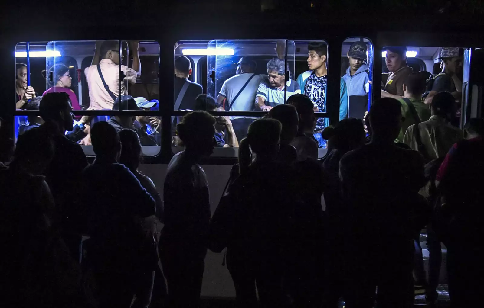 VENEZUELA-CRISIS-POWER-OUTAGE