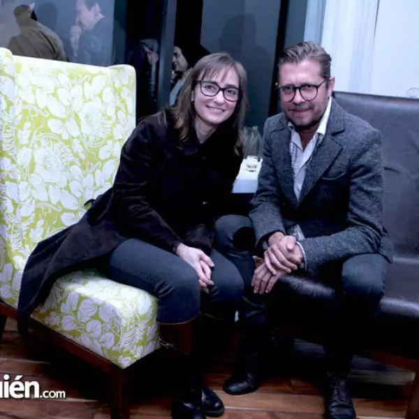 Maripaz Agudin y Dirk-Jan Kinet