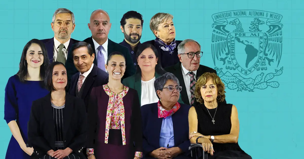 ¡Goya! Más de la mitad del gabinete de Claudia Sheinbaum salió de la UNAM 