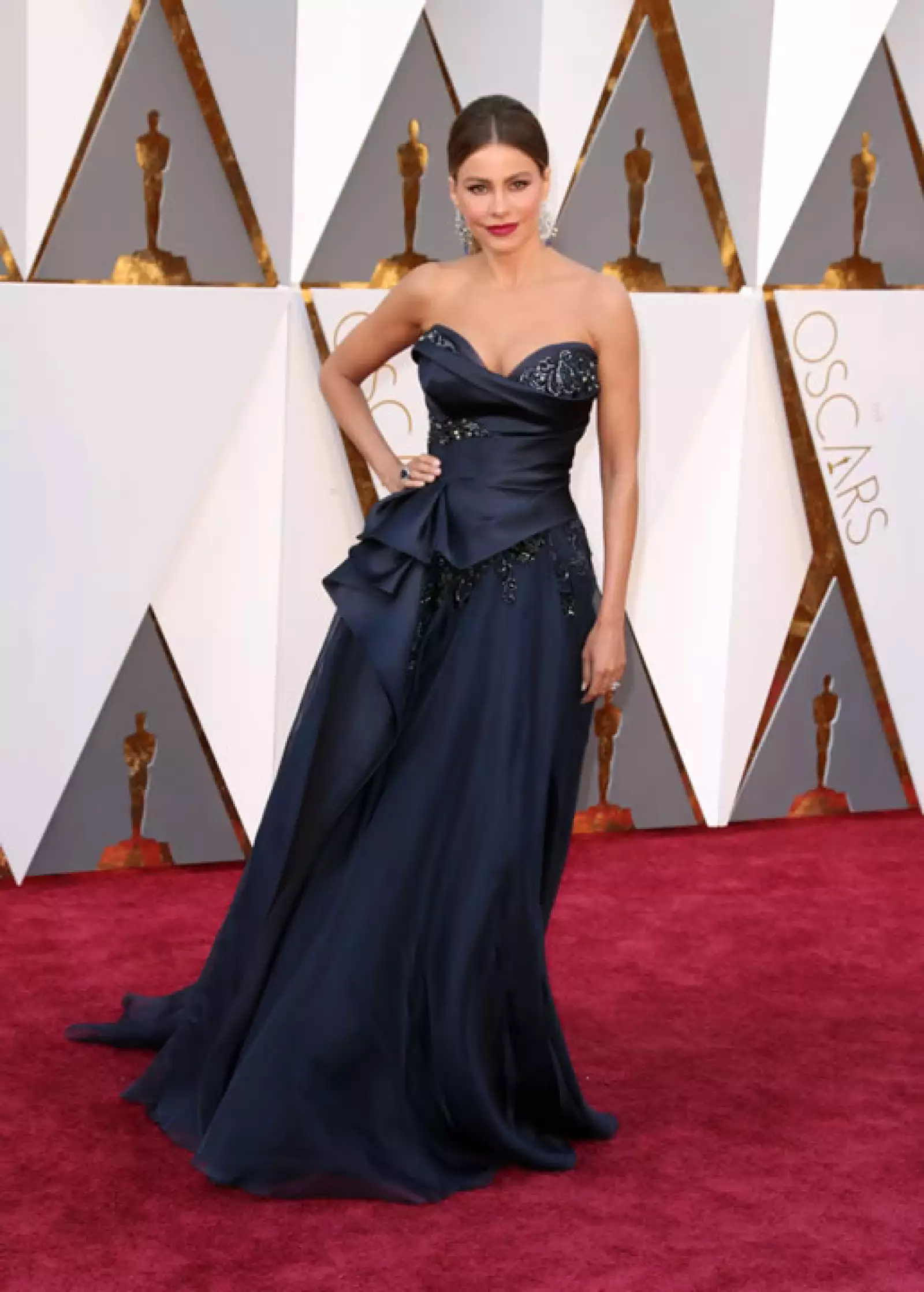 Sofía Vergara en Marchesa.