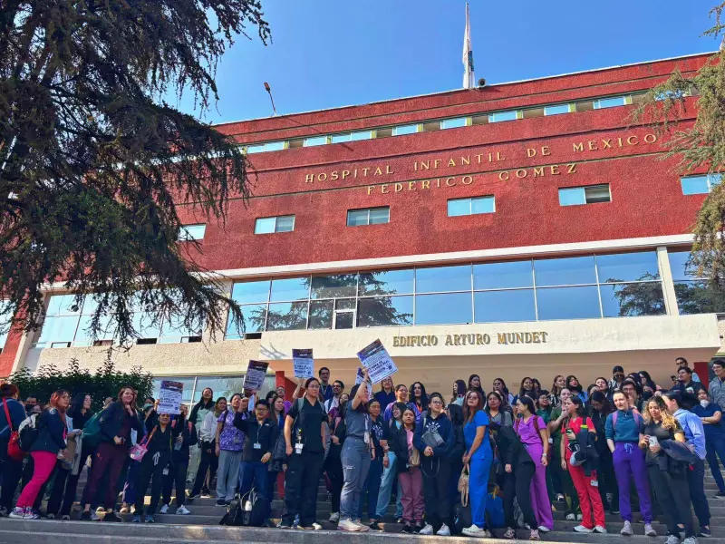 Paro en el Hospital Infantil de México