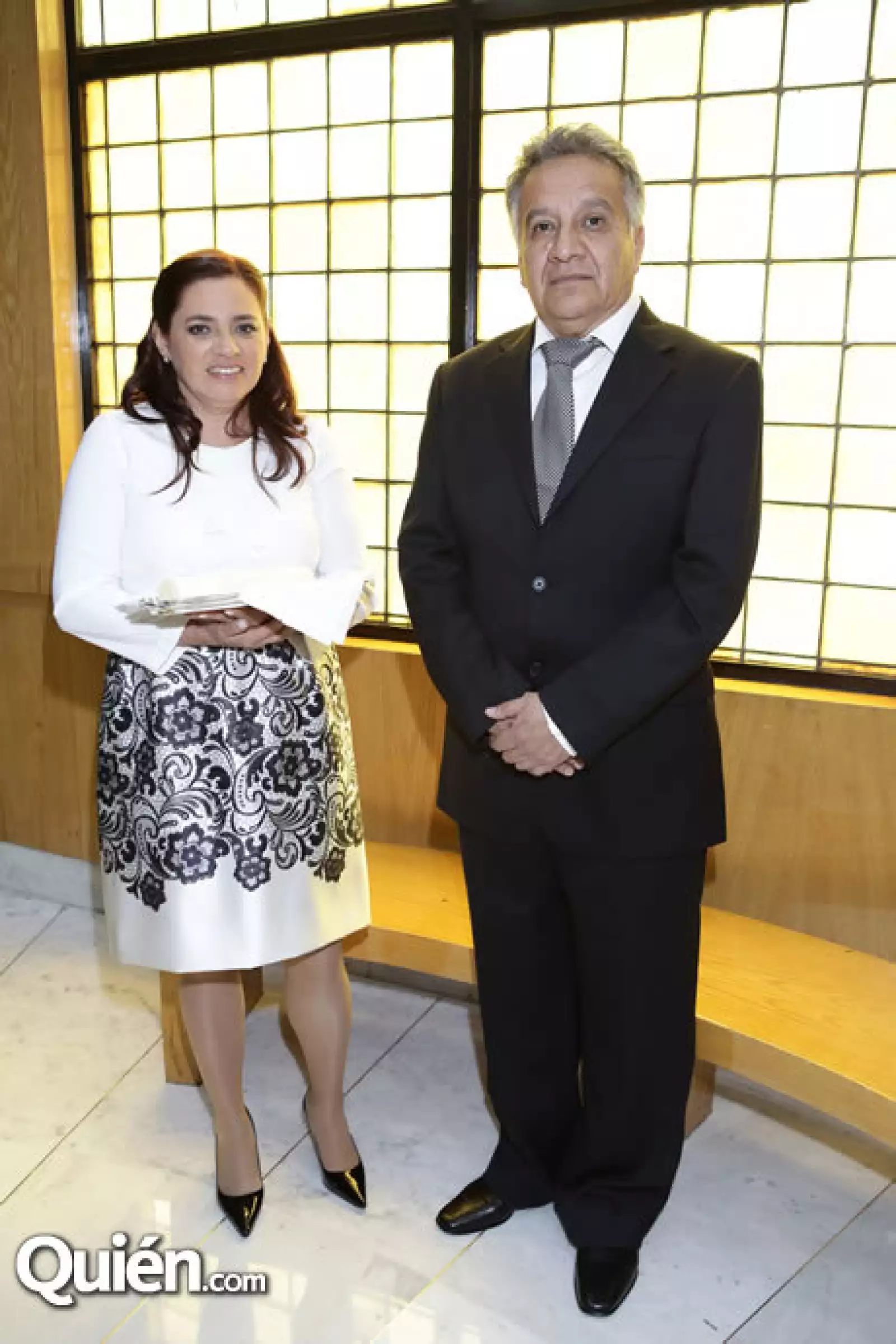 Emma Giles y Francisco Alemán