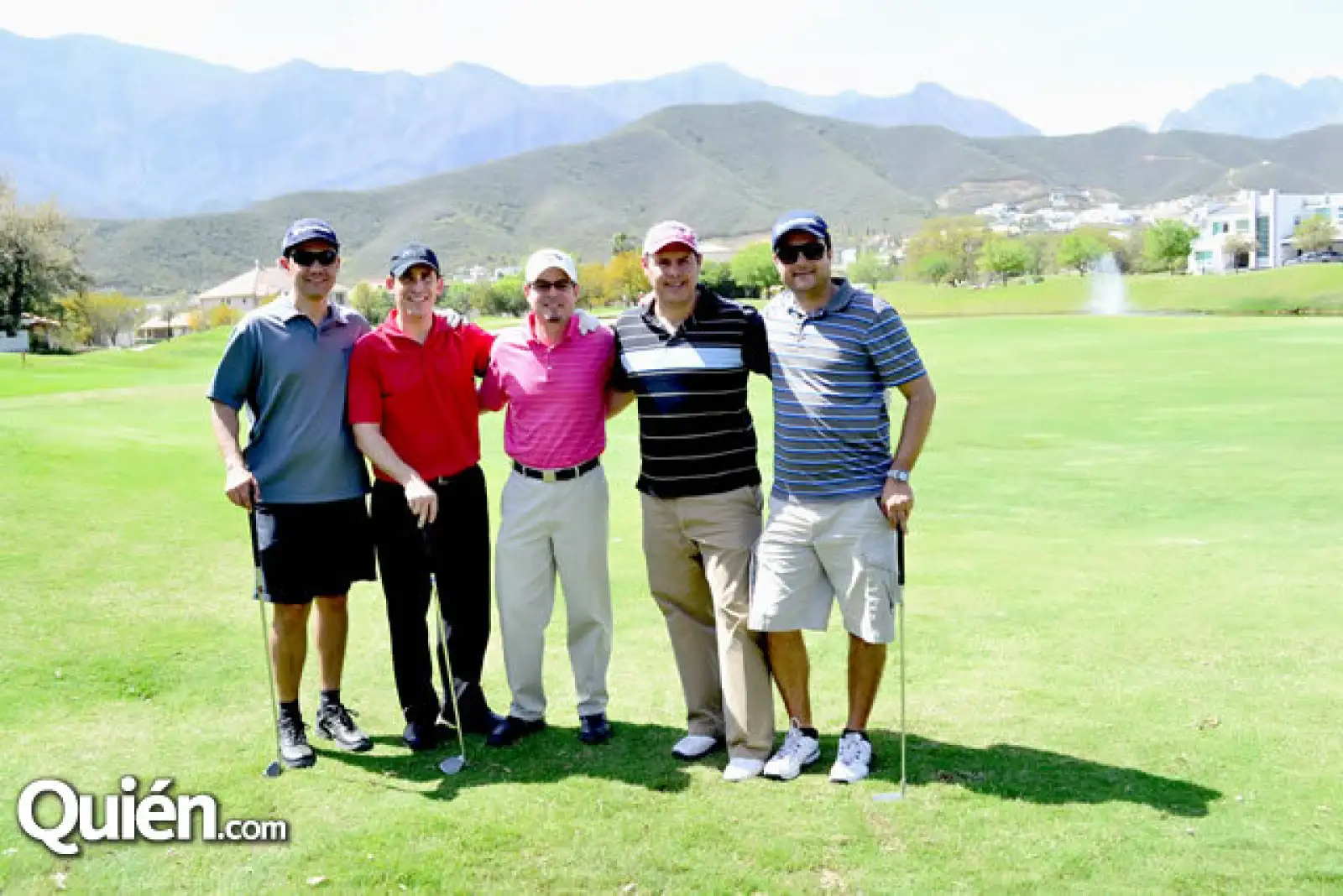 Carlos Zozaya, Roberto Cantú, Carlos Alvarado, Ismael Villa y Luis Rodríguez