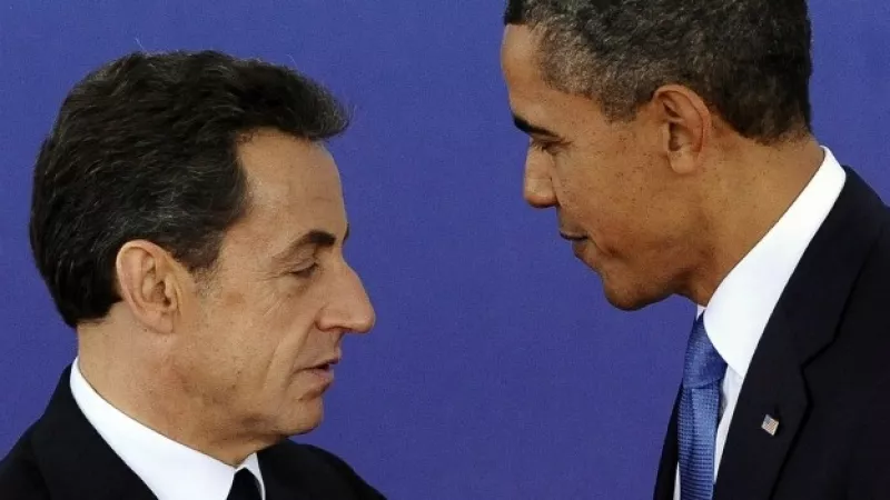 Obama felicita a Nicolás Sarkozy