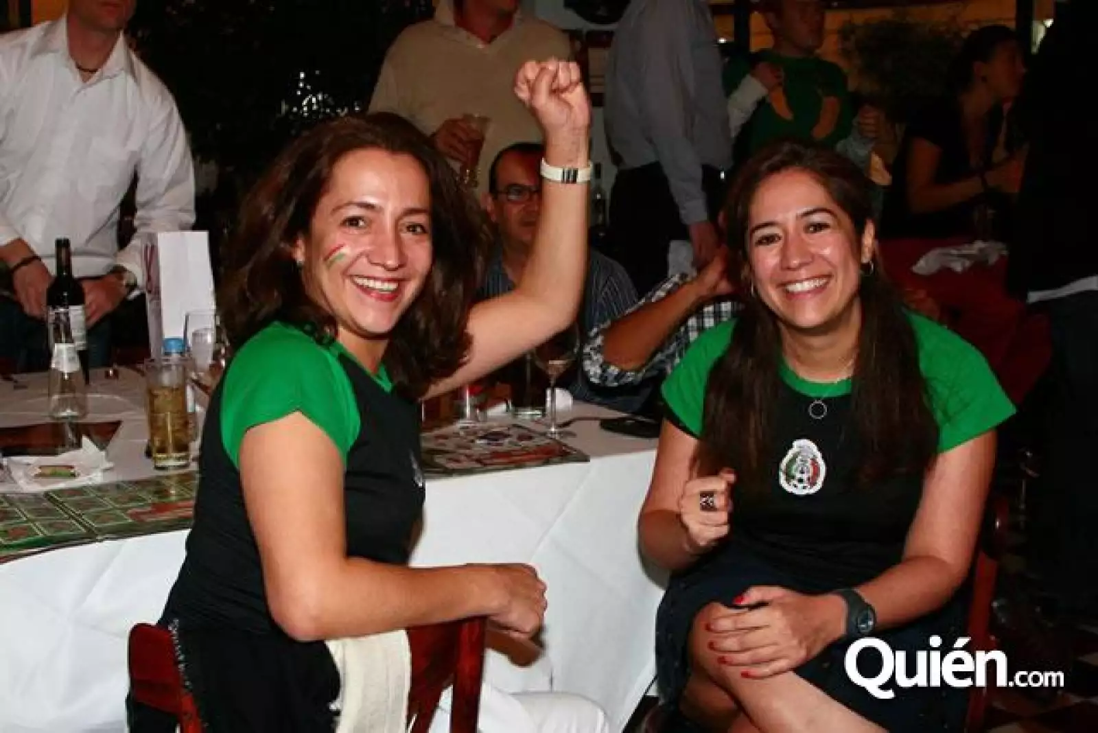 Ambiente Partido México Francia Polanco