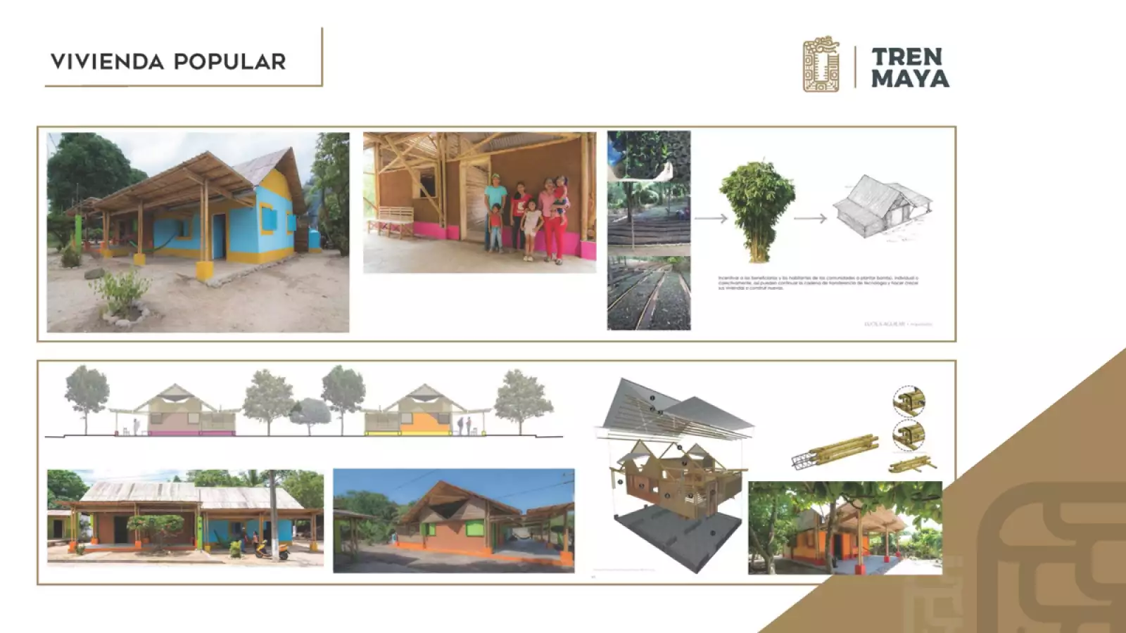 Primeros diseños de las estaciones del Tren Maya