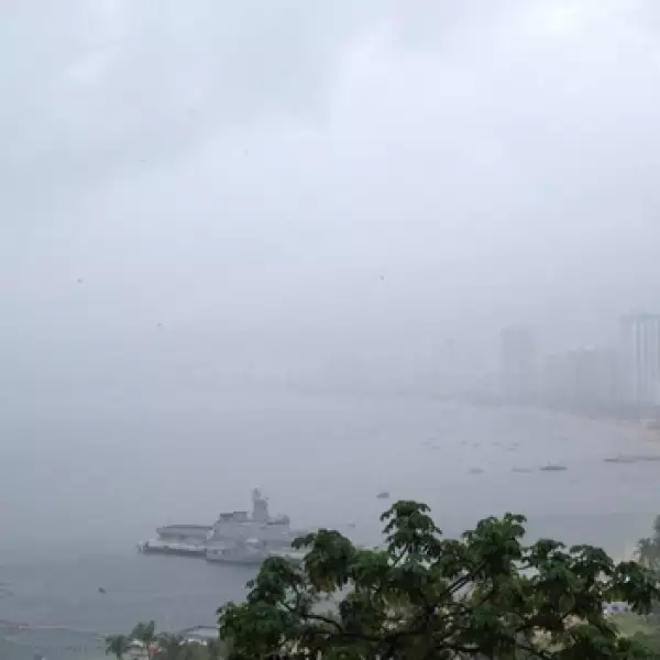 acapulco, tormenta