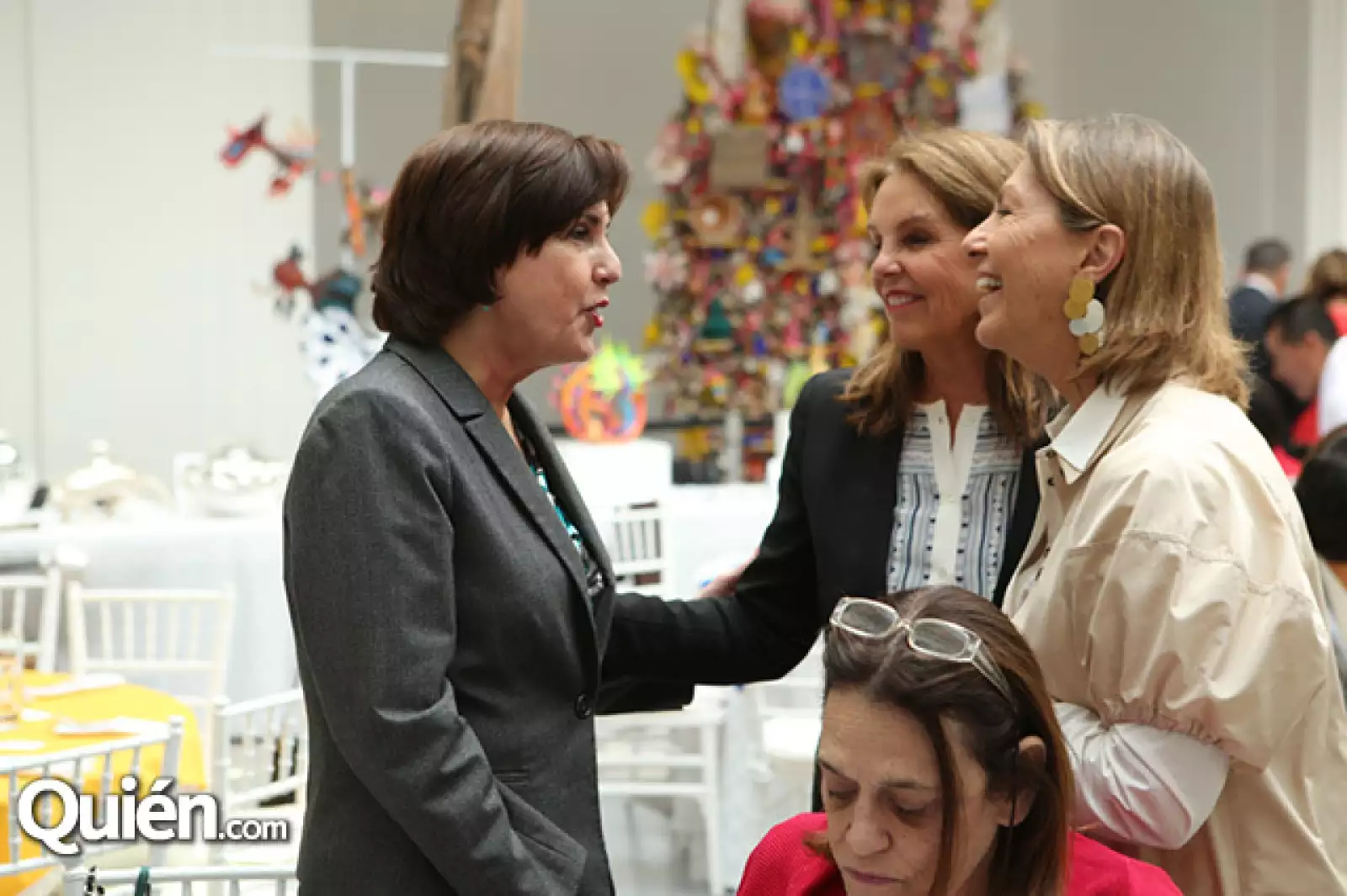 Patricia Mercado, Marinela Servitje y Marie Thérèse Arango
