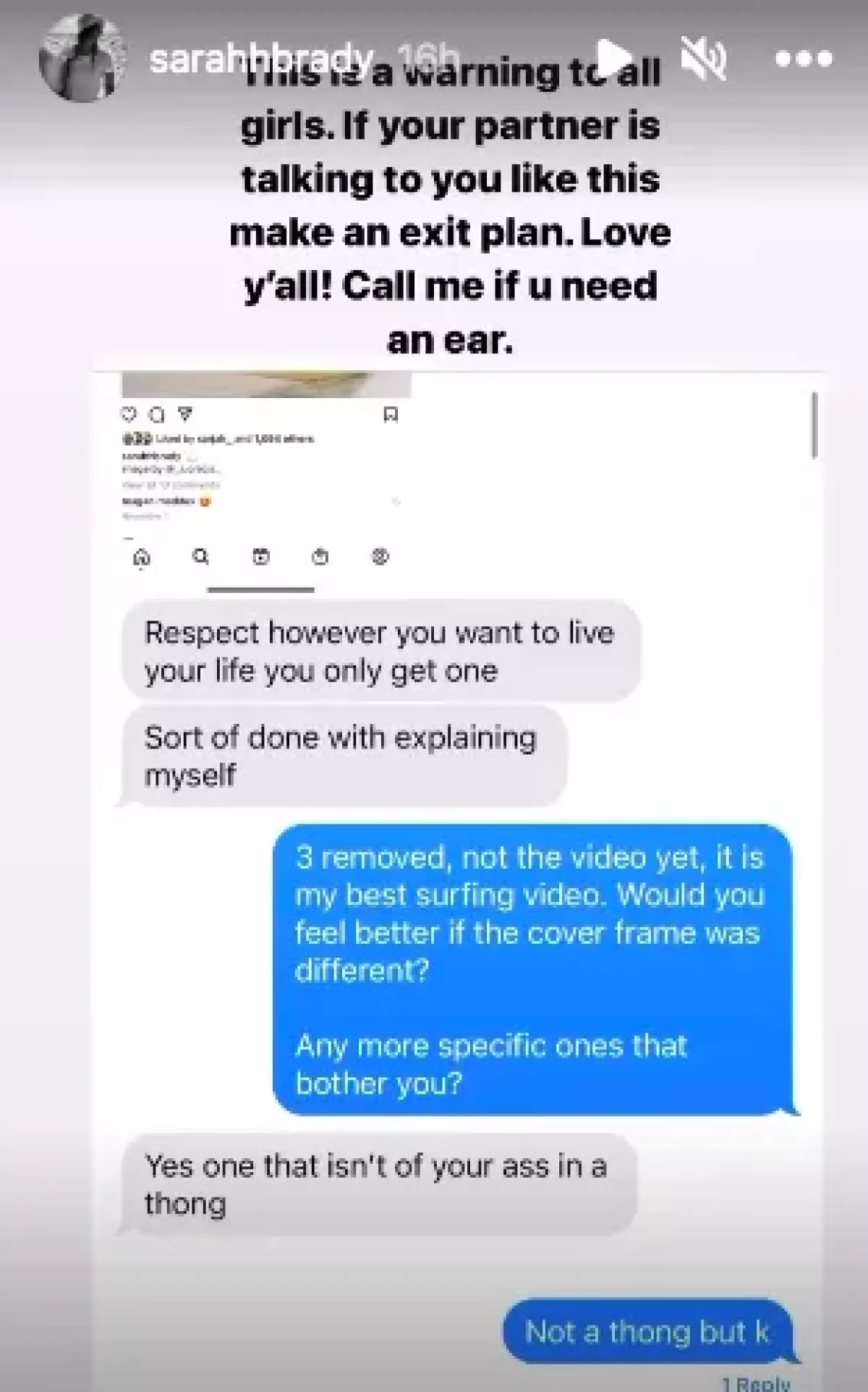 Sarah Brady acusa a Jonah Hill de abuso emocional. 