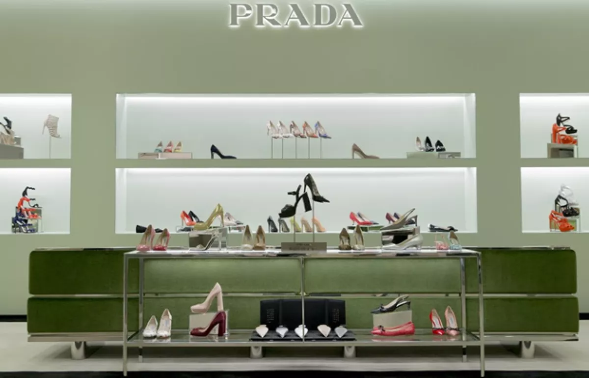 Un espacio celestia para cualquier amante de los zapatos.