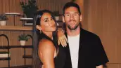 Antonela Roccuzzo y Lionel Messi 